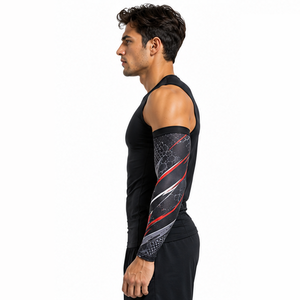 Manchons de compression sportifs pour hommes – Personnalisables, respirants, extensibles, de soutien et de protection pour la course, le cyclisme et l'entraînement - Product Image 6