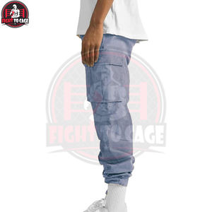 Servicio OEM ODM con el Mejor Precio, Diseño Único, Cómodos Pantalones Cargo Holgados de Algodón para Hombre, Estilo Casual y Deportivo - Product Image 4