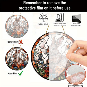 CIFbuy Acrylic Crystal Suncatcher Colorful Rainbow Window Decor Hanging Ornament for Home & Party TikTok for Temu Pick Service - Product Image 4