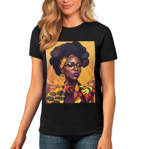 T-shirt en tricot à col rond unisexe de qualité supérieure avec imprimé graphique, 100% coton, écologique, respirant, séchage rapide, vêtements personnalisés, service OEM - Product Image 4