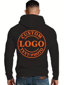 Men's Custom Plus Size Casual Quarter-Pullover <b>Hoodie</b> 100% Cotton Winter <b>Thin</b> Style Quick Dry Breathable Eco-Friendly bangladesh - Product Image 5