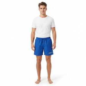 Shorts de sport décontractés pour hommes, en polyester et élasthanne, séchage rapide, respirants, écologiques, taille élastique, coupe ample, été - Product Image 4