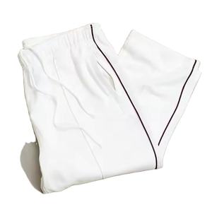 กางเกงแทร็คผู้ชายขายส่ง ดีไซน์ล่าสุด คุณภาพสูง ป้องกันรอยยับ สไตล์ลำลอง เอวกลาง ฮิปฮอป ตัดสี หลายกระเป๋า 100% - Product Image 3