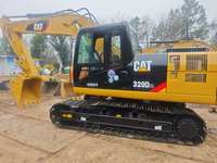 Excavadora Usada CATT 320d2L, Máquinas de Construcción de 20 Toneladas, Excavadora CATT 320D2L, Pocas Horas de Trabajo, Origen Japón, en Venta
