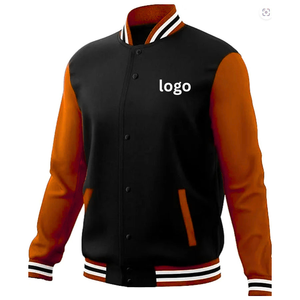 Mens varsity <b>Jacket</b> Wholesale Outdoor Winter Long Clothing breathable fabric regular fit custom logo printing men varsity <b>jacket</b> - Product Image 3