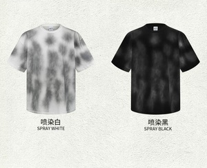 T-shirt en coton surdimensionné vintage personnalisé pour homme, style streetwear, lavage à l'acide, pour un usage quotidien - Product Image 4