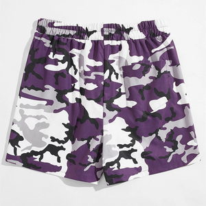 Pantalones Cortos Deportivos Casuales de Poliéster Transpirables de Secado Rápido Ecológicos con Cierre de Cremallera y Cintura Alta para Hombre con Logotipo Personalizado de Alta Calidad - Product Image 5