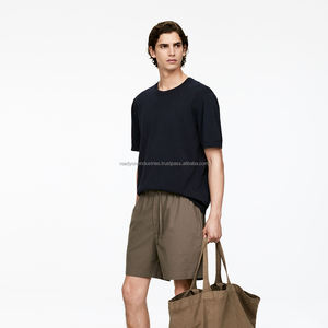 เสื้อยืดผ้าคอตตอนทรงสลิมฟิตสำหรับผู้ชายเสื้อยืดผ้า100% ปรับแต่งได้ - Product Image 5