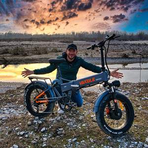 Vakole CO20 MAX 750W*2 Dual Motor 20" Folding Fat <b>Bike</b> 960Wh with Torque Sensor 20Ah Battery - Product Image 4