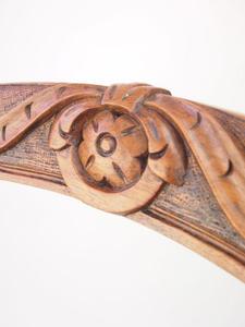 Vintage Victorian Floral <b>Balloon</b> Back Dining Chair - Product Image 3