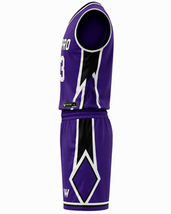 Colección de Camisetas de Baloncesto Modernas WARPRO, Uniforme de Equipo de Alto Rendimiento, Ropa de Baloncesto para Competición, Sublimada - Product Image 4