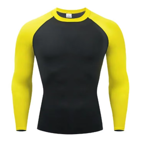 Camiseta de Compresión de Manga Larga para Hombre, Protección UV, Secado Rápido, para Natación, Surf, Buceo, Ropa de Playa, Logotipo Personalizado, Venta al Por Mayor - Product Image 6