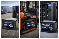 بطارية ليثيوم فوسفات الحديد (LiFePO4) صلبة جديدة من 2NEWMAX LFP100A كورية، 12.8 فولت 100 أمبير ساعة، 5000 دورة، لتخزين الطاقة الشمسية، UPS، للمركبات الترفيهية والبحرية