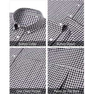 Camisa de Vestir de Verano para Hombre, Profesional, Transpirable, 100% Algodón, Manga Larga, Uniforme Formal de Negocios, Personalizable, OEM, Venta al Por Mayor - Product Image 4
