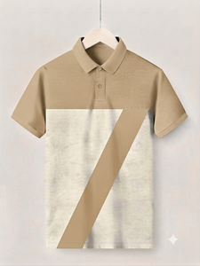 Polo de hombre recién llegado, poliéster antiarrugas, informal, manga corta, estampado digital, corte regular, unisex. - Product Image 6