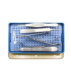 Kit chirurgical orthopédique réutilisable pour usage en cabinet, instruments ophtalmiques, outils de microchirurgie en acier inoxydable - Product Image 6