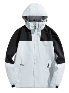 Veste de pluie pour homme OEM sur mesure fabriquée en usine, confortable et respirante, avec col montant et modèle hivernal dernier cri à vendre - Product Image 5