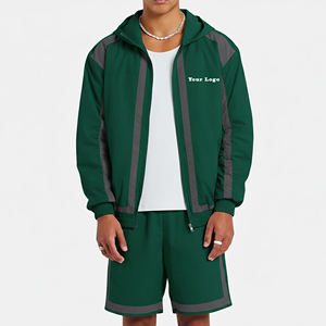Chaqueta Deportiva Unisex Personalizada de Poliéster/Algodón, con Estampado Digital, Logotipo Bordado Personalizado, Ecológica y de Secado Rápido - Product Image 5