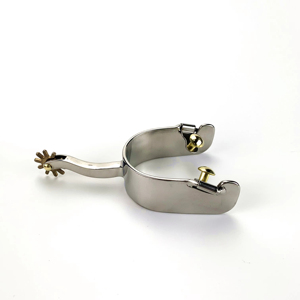 Espuelas de equitación ergonómicas modernas, de acero reforzado, equipo de equitación equilibrado, espuelas de equitación en venta, la mejor calidad. - Product Image 1