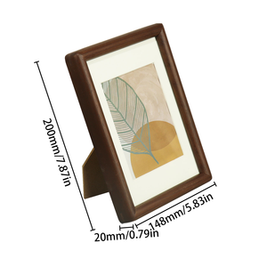 Custom Vintage Wooden <b>Picture</b> <b>Frames</b> Decoration Tabletop Solid Wood Photo <b>Frame</b> for Home - Product Image 3