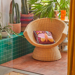 Chaise de méditation au sol en rotin durable pour les activités de yoga, bon prix, personnalisation sur demande - Product Image 4