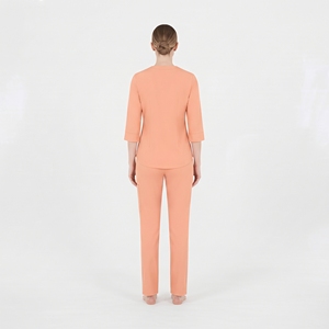 Ensemble d'uniformes médicaux pour femmes, vente en gros, 2 pièces, infirmière, hôpital, salle d'opération, vêtements de travail chirurgicaux - Product Image 5