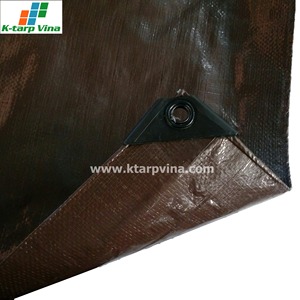 K-Tarp Vina Best Selling OEM ODM PE Lona Fabricante Color marrón Moldeado de corte personalizado resistente de alta calidad - Product Image 2