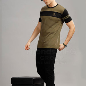 Camisetas de Hombre de Nuevo Diseño, Ropa Casual de Verano, Corte Regular, Cuello Redondo, 100% Algodón, Transpirable, Ecológico, Alta Calidad, 220g, Venta al Por Mayor - Product Image 4