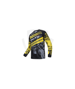 Maillot de motocross à manches longues imprimé par sublimation, unisexe adulte, séchage rapide, personnalisé pour équipe de course, professionnel, anti-UV - Product Image 3