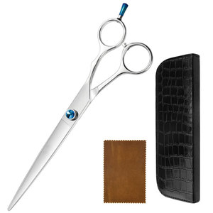 Stainless Steel High Quality Manual Straight Pet Grooming <b>Scissors</b>-Latest Style - Product Image 1