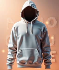 Sweat à capuche personnalisé pour homme, de haute qualité, en coton épais, sweat à capuche uni, sweat à capuche surdimensionné pour homme, prix d'usine Bangladesh - Product Image 3