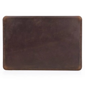 Waterproof Genuine Leather Durable Sling <b>Laptop</b> <b>Sleeve</b> for Men and Women Business Office Use LS-0291 - Product Image 1