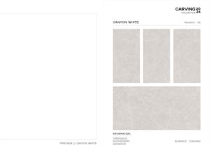 Azulejo de Porcelana Texturizado de Lujo 600x1200, Formato Grande, Superficie Tallada, para Pared y Suelo, Diseño Interior y Exterior Moderno - Product Image 2