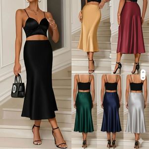 กระโปรงทรงดินสอผ้าฝ้ายระบายอากาศพิมพ์ลายชีฟองสำหรับผู้หญิง  รับผลิตตามแบบ OEM/ODM ขายส่ง พร้อมปักโลโก้ได้ - Product Image 3