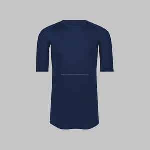 Nueva llegada de ropa de gimnasio para hombres, camisa de compresión, ropa de fitness muscular para hombres, compresión de cuello redondo - Product Image 2