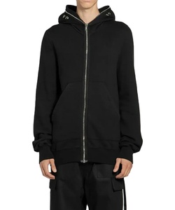 Men Hip Hop Heavyweight Full <b>Zip</b> <b>up</b> <b>Hoodie</b> Custom Oversized <b>Black</b> Full <b>Zip</b> <b>up</b> <b>Hoodie</b> 100% Cotton - Product Image 3
