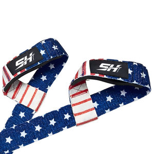 Correas de levantamiento de pesas de algodón con logotipo personalizado, ideales para gimnasio, culturismo, entrenamiento, cómodas y antideslizantes. - Product Image 6