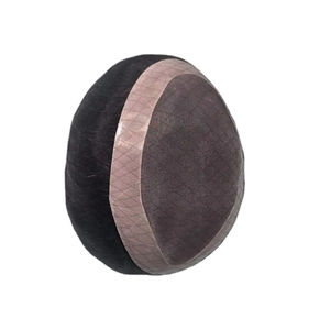 Peluca de Cabello Remy Indio de Alta Calidad de Taz Hair, Sistema de Tupé con Base Mono Suave para Hombre, Hecho en Bangladesh, Ondas Profundas Sueltas - Product Image 1