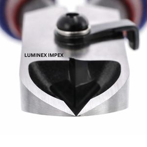 Pince coupante ovale robuste pour fil, coupe-à plat de précision, outil professionnel pour la fabrication de bijoux, en acier inoxydable léger, OEM - Product Image 2