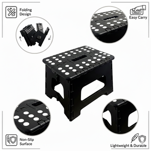 Taburete Plegable de Plástico con Logotipo Personalizado, Antideslizante, Resistente, Soporta hasta 150 kg, Taburete de Plástico para Niños y Adultos - Product Image 2