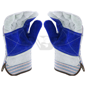 Comfortable Breathable Cow Split Leather Working <b>Glove</b> Welding <b>Gloves</b> Heat Resistance Anti Static - Product Image 6