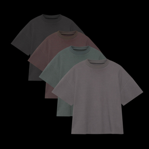 T-shirt Oversize 100% Coton de Haute Qualité, Vintage, Épaules Tombantes, Luxe, Grammage Lourd, Écologique, Respirant, Personnalisable - Product Image 6