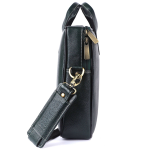 Sac messager pour ordinateur portable en cuir de buffle véritable de qualité supérieure, durable, personnalisé, sacoche d'affaires pour homme, sac à main, sac de voyage pour le bureau - Product Image 4