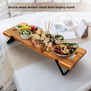 Restaurant Catering Modern Eco-friendly Wooden Heavy Duty Serving <b>Tray</b> & Tea/Coffee Platter for Party Use - Product Image 3