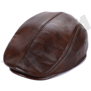 Wholesale Unisex Leather or PU Leather Waterproof Baseball <b>Caps</b> Winter Sports Fashion - Product Image 4