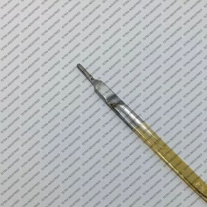 Portacuchillas de Calidad Alemana para Bisturí # 9 Instrumentos Quirúrgicos Manuales de Acero Inoxidable con Mango Dorado, Clase II, Certificación CE - Product Image 2