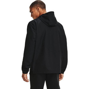 Chaqueta Cortavientos Impermeable Personalizada, Chubasquero para Hombre y Mujer, con Protección Contra el Viento, Cuello Alto y Logotipo Frontal - Product Image 4