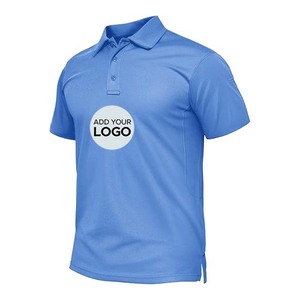Chemises polo pour hommes, polo décontracté pour le travail, printemps automne, t-shirt de sport respirant pour la randonnée, la pêche, polo - Product Image 4
