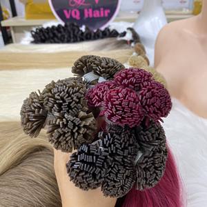 Extensiones de punta plana de cabello virgen vietnamita 100% de lujo, cabello Natural de alta calidad en varios colores, cabello de Europa - Product Image 3