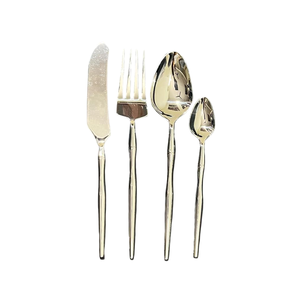 Juego de Cubiertos de Acero Inoxidable 304 de la Mejor Calidad, Elegante, de 4 Piezas, para Hotel 5 Estrellas, con Acabado Espejo, Estilo Real, Duradero y Reutilizable, Cuchara y Tenedor - Product Image 6